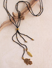 Serenity Necklace in Black