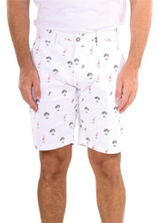 Flamingo & Palm Shorts
