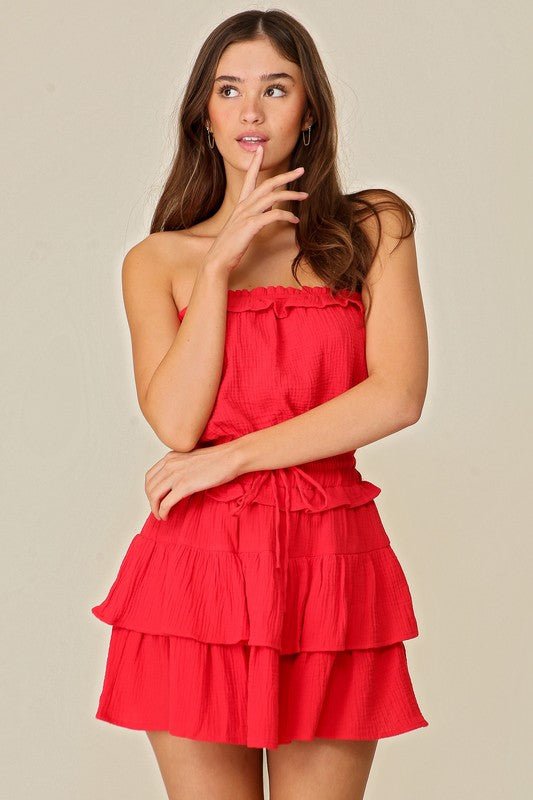 Game Day Dress in Red – hanger boutique vb Game Day Dress in Red – hanger boutique vb
