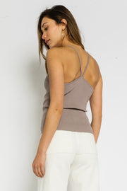 Penny Tank in Taupe
