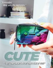 Retro 80s Cassette Tape Wallet