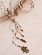Serenity Necklace in Ivory