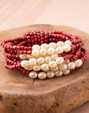 Desert Pearl Stretch Bracelet