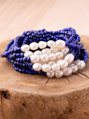 Desert Pearl Stretch Bracelet