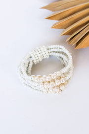 Desert Pearl Stretch Bracelet