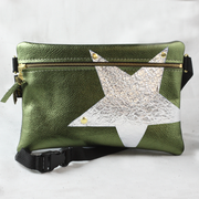 Metallic Vail Hipbag w/Star Applique