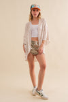 Ava Aztec Cardigan Top