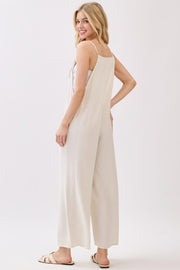 Larissa Jumpsuit in Oatmeal