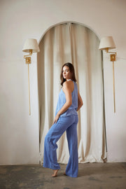 Palmway Pants in Azure 47001