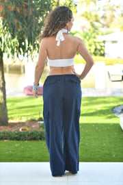 Destiny Cargo Pants in Navy47204
