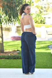 Destiny Cargo Pants in Navy47204