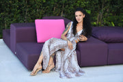 Salina Snake Maxi Dress