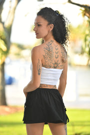 Addie Cargo Skirt in Black