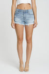 Eve High-Rise Denim Shorts