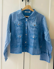 Gio Jacket in Denim Blue