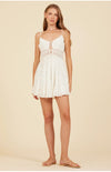 Belle Eyelet Dress in Ivory