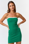 Aryan Green Sweater Dress