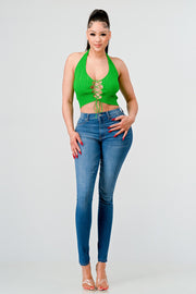 Serana Top in Green