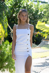 Malia Dress in White