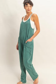 Noelle Jumpsuit in Teal