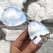Amelia Silver Sunglasses