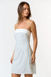 Ammie Sky Striped Chambray