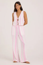 Carley Tribal Pant in Pink