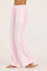 Carley Tribal Pant in Pink