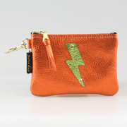 Kara: Lightening Bolt Mini Coin Purse