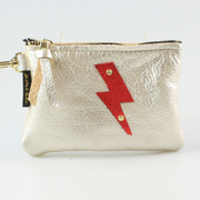 Kara: Lightening Bolt Mini Coin Purse