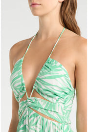 Bali Palm Maxi in Green