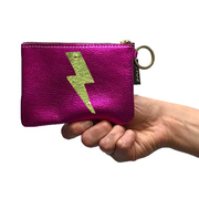 Kara: Lightening Bolt Mini Coin Purse