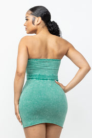 Ariel Green Cargo Dress