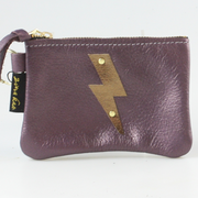 Kara: Lightening Bolt Mini Coin Purse