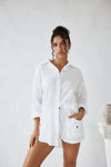 Callie Shorts in White 64012