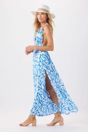 Cami Maxi Dress in Blue