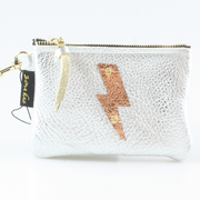 Kara: Lightening Bolt Mini Coin Purse