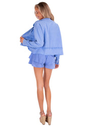 Gio Jacket in Denim Blue