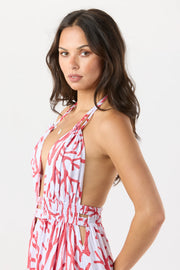 Cami Maxi Dress in Red