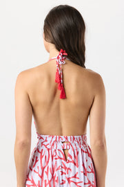 Cami Maxi Dress in Red