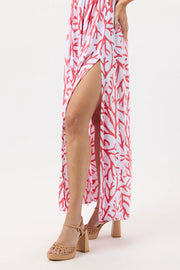 Cami Maxi Dress in Red