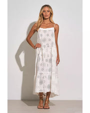 Macy White Eyelet Dress