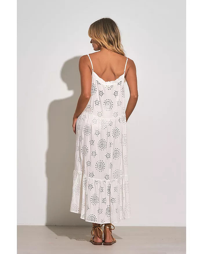 Macy White Eyelet Dress – hanger boutique vb Macy White Eyelet Dress – hanger boutique vb
