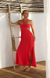 Giovanna Dress in Cherry