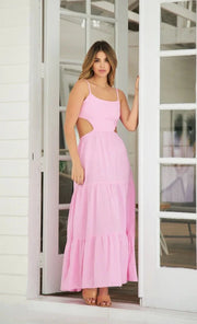 Grace Maxi Dress in Pink