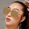 Bella Mirrored Tangle-Free Sunglasses