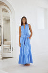 Naomi Dress in Azure 49091