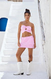 Piper Cargo Skort in Pink