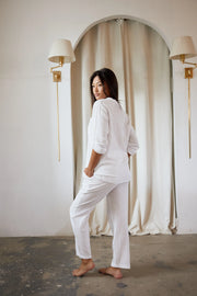 Riza Pants in White