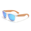 Wanderer Beechwood Sunglasses with Blue Lenses